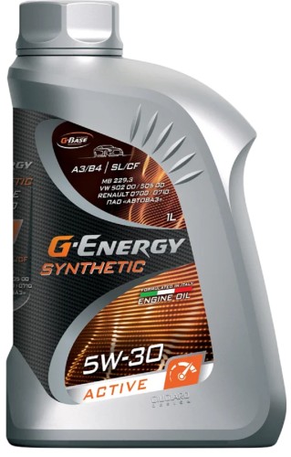 Масло моторное G-ENERGY Synthetic Active 5W-30 1 л 253142404