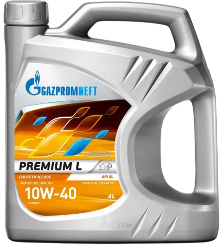Масло моторное GAZPROMNEFT Premium L 10W-40 4 л 2389907640