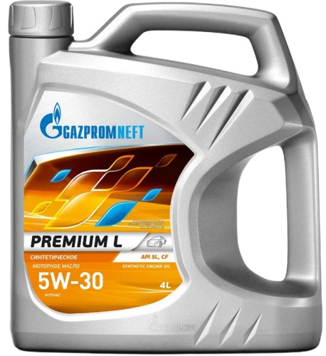 Масло моторное GAZPROMNEFT Premium L 5W-30 4 л 2389907290