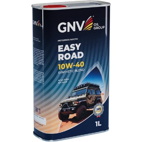 Масло моторное GNV Easy Road 10W40 1 л (металл. канистра) GER1M11180017511040001 - изображение 3