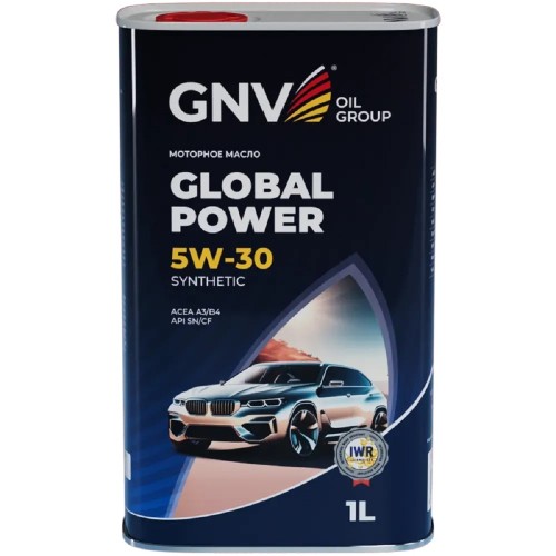 Масло моторное GNV Global Power 5W30 Synthetic 1 л (металл. канистра) GGP1M11064010130530001 - изображение 2