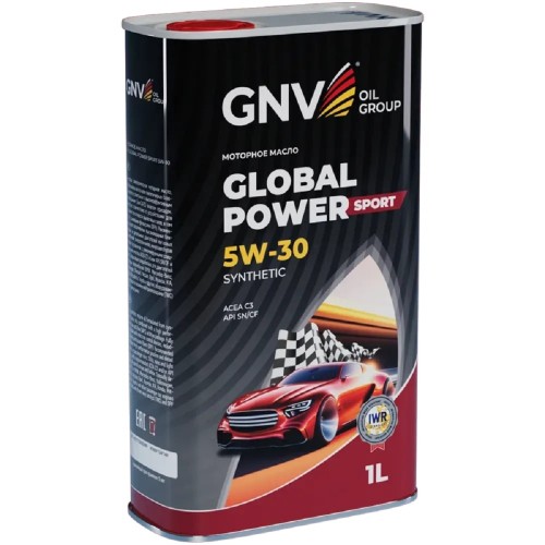 Масло моторное GNV Global Power Sport 5W30 Synthetic 1 л (металл. канистра) GPS1M10564010130530001 - изображение 3