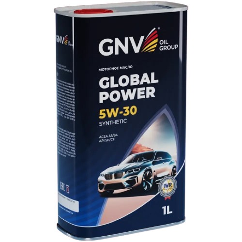 Масло моторное GNV Global Power 5W30 Synthetic 1 л (металл. канистра) GGP1M11064010130530001 - изображение 3