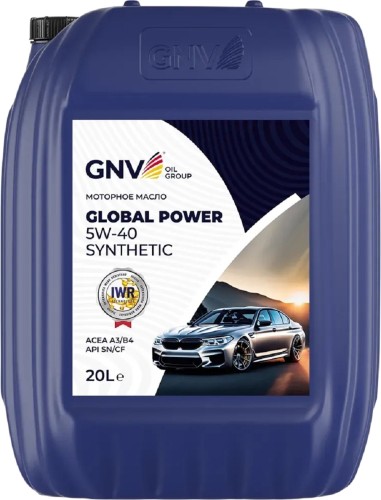 Масло моторное GNV Global Power 5W40 Synthetic 20 л GGP1011072014510540020