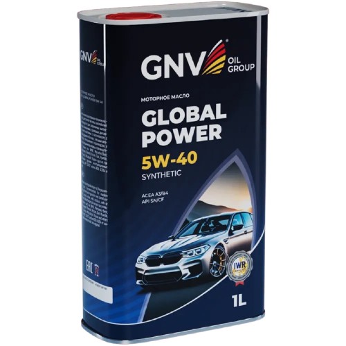 Масло моторное GNV Global Power 5W40 Synthetic 1 л (металл. канистра) GGP1M11072017510540001 - изображение 3