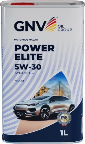 Масло моторное GNV Power Elite 5W30 Synthetic 1 л (металл. канистра) GPE1M12080018230530001 - изображение 2