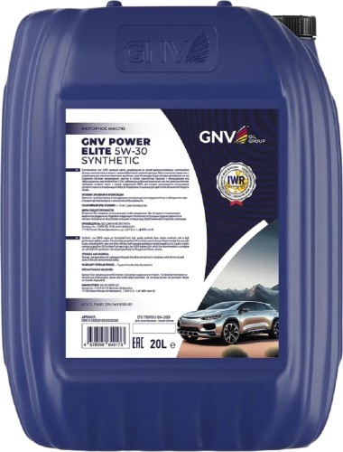 Масло моторное GNV Power Elite 5W30 Synthetic 20 л GPE1012080018230530020 - изображение 2