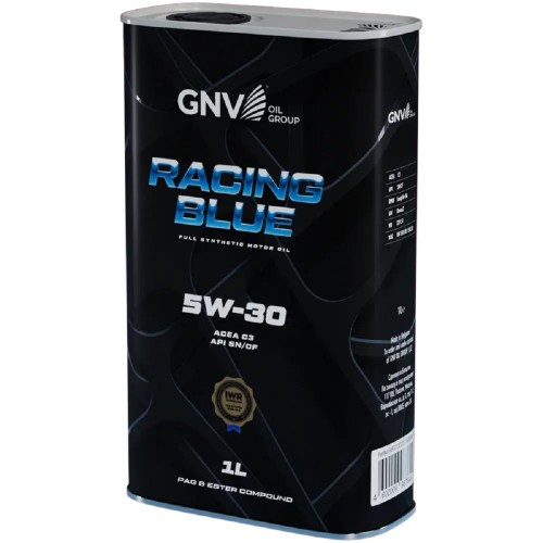 Масло моторное GNV Racing Blue 5W30 1 л (металл. канистра) GRB1012072011140530001