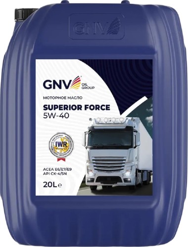 Масло моторное GNV Superior Force 5W40 20 л GSF1122243451205400020