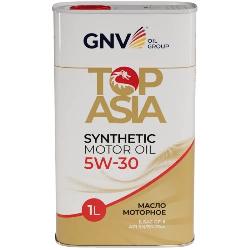 Масло моторное GNV Top Asia 5W30 1 л (металл. канистра) GTA1011904020010530001 - изображение 2