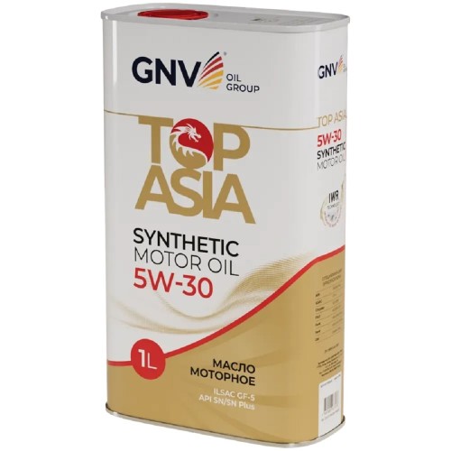 Масло моторное GNV Top Asia 5W30 1 л (металл. канистра) GTA1011904020010530001