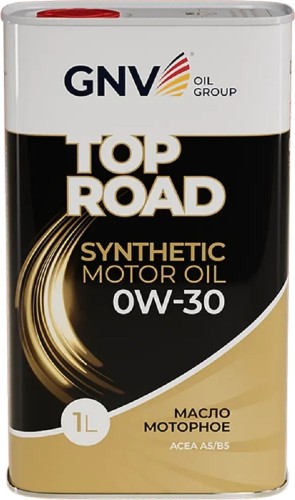 Масло моторное GNV Top Road 0W30 1 л (металл. канистра) GTR1012702010010030001 - изображение 2