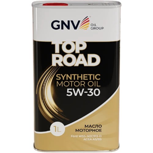 Масло моторное GNV Top Road 5W30 1 л (металл. канистра) GTR1022702010010530001 - изображение 2