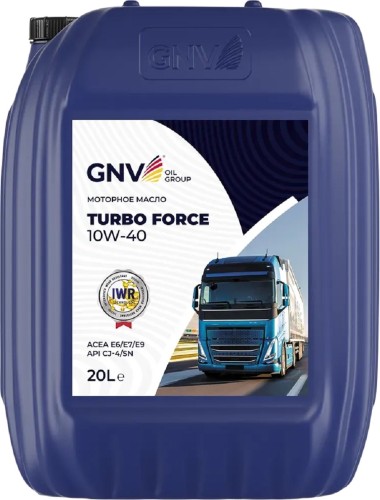 Масло моторное GNV Turbo Force 10W40 20 л GTF1011488014511040020