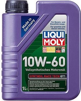 Масло моторное LIQUI MOLY SAE 10W60 Synthoil Race Tech GT1  1 л 1943 синтетическое 8908/1943