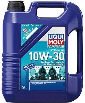 Масло моторное LIQUI MOLY SAE 10W30 Marine 4T Motor Oil  5 л 25023 синтетическое 25023