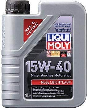 Масло моторное LIQUI MOLY SAE 15W40 MoS2 Leichtlauf   1 л 1932 минеральное 2570/1932