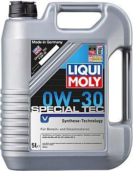 Масло моторное LIQUI MOLY SAE  0W30 Special Tec V  5 л 2853 синтетическое 2853
