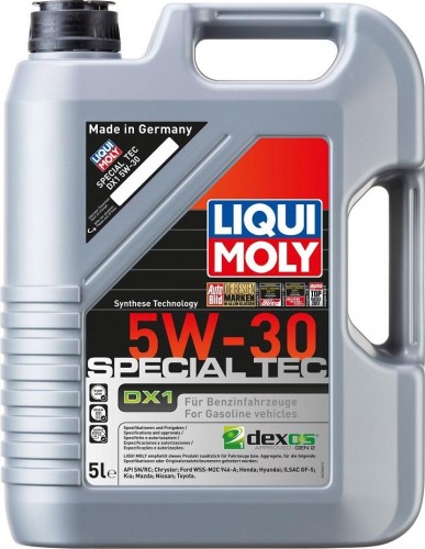 Масло моторное LIQUI MOLY SAE  5W30 Special Tec DX1 5 л 20969 синтетическое 20969