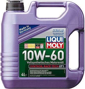 Масло моторное LIQUI MOLY SAE 10W60 Synthoil Race Tech GT1  4 л 7535 синтетическое 7535