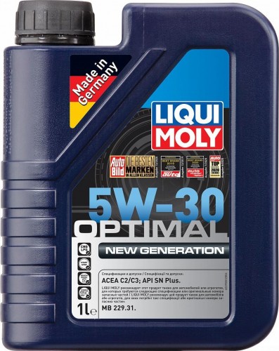 Масло моторное LIQUI MOLY SAE  5W30 Optimal New Generation  1 л 39030 синтетическое 39030