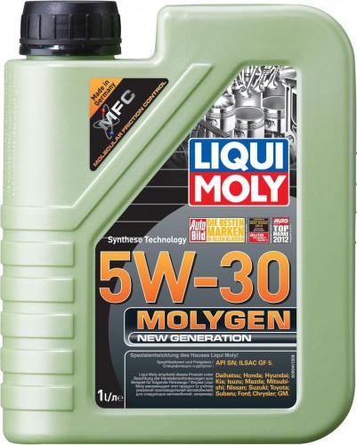 Масло моторное LIQUI MOLY SAE  5W30 Molygen New Generation  1 л 9041/9047 синтетическое 9047/9041