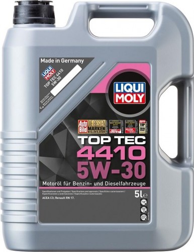 Масло моторное LIQUI MOLY SAE  5W30 Top Tec 4410 5 л. 21404 синтетическое 21404