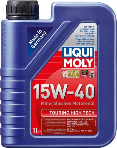 Масло моторное LIQUI MOLY SAE 15W40 Touring High Tech 1 л 8905/1095 8905/ 1095