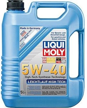 Масло моторное LIQUI MOLY SAE  5W40 Leichtlauf High Tech   5 л 8029/2328 синтетическое 8029/2328