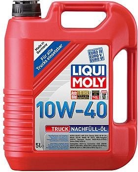 Масло моторное LIQUI MOLY SAE 10W40 Truck Nachfull-Oil 5 л 4606 синтетическое 4606