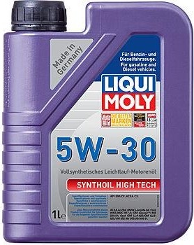 Масло моторное LIQUI MOLY SAE  5W30 Synthoil High Tech   1 л 9075 синтетическое 9075