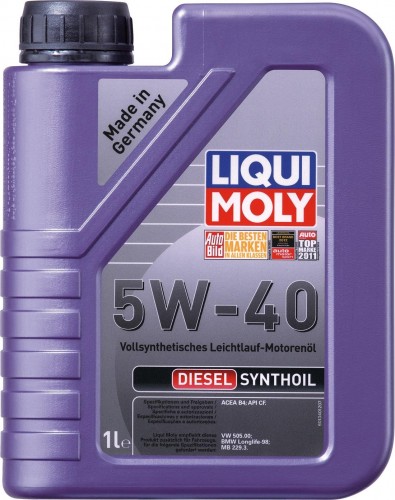 Масло моторное LIQUI MOLY SAE  5W40 Diesel Synthoil   1 л 1926/1340 cинтетическое 1926