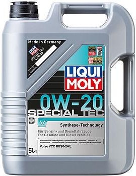 Масло моторное LIQUI MOLY SAE  0W20 Special Tec V 5 л 20632 синтетическое 20632