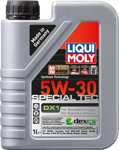 Масло моторное LIQUI MOLY SAE  5W30 Special Tec DX1 1 л 20967 синтетическое 20967