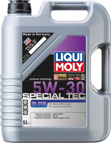 Масло моторное LIQUI MOLY SAE  5W30 Special Tec B FE 5 л 21382 синтетическое 21382