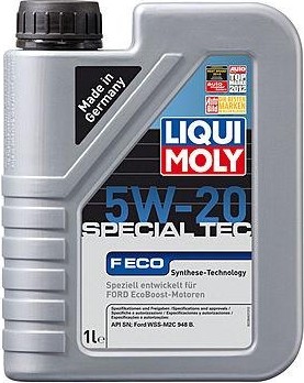 Масло моторное LIQUI MOLY SAE  5W20 Special Tec F ECO   1 л 3840 синтетическое 3840