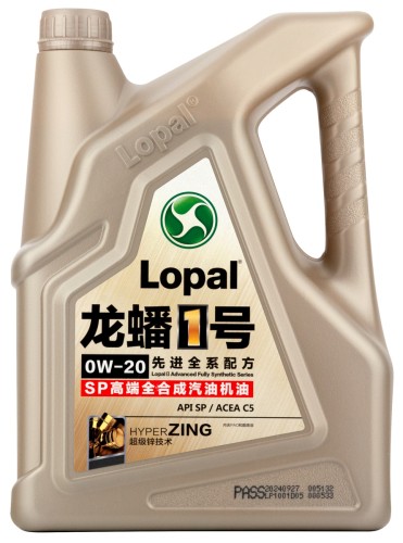 Масло моторное LOPAL 1 Advanced Fully Synthetic Series SP 0W20 4 л LPL36585