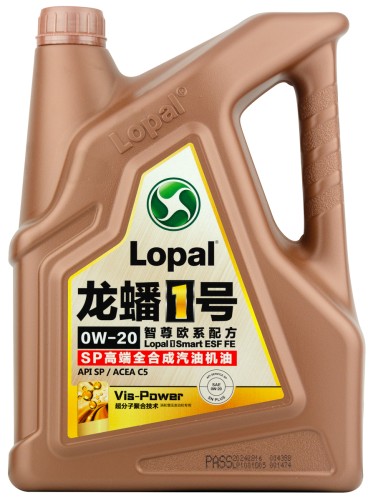 Масло моторное LOPAL 1 Smart ESF FE SP 0W20 4 л LPL30408