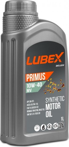 Масло моторное Lubex PRIMUS MV 10W40  1 л. синтетическое L034-1322-1201