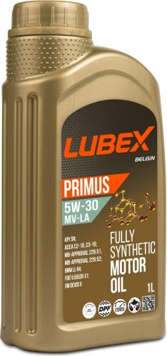 Масло моторное Lubex PRIMUS MV-LA 5W30  1 л. синтетическое L034-1319-1201