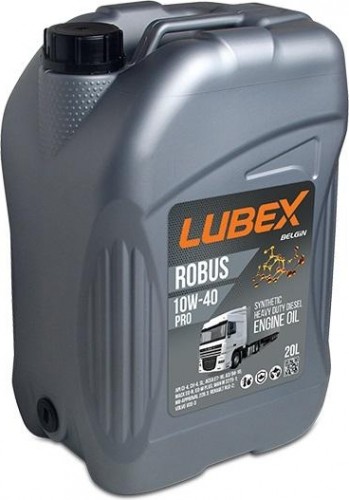 Масло моторное Lubex ROBUS PRO 10W40 20 л. синтетическое L019-0772-0020