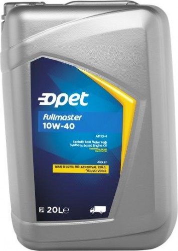 Масло моторное OPET Fullmaster 10W40 20 л синтетическое 601215483