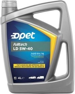 Масло моторное OPET Fulltech LD 5W40  4 л синтетическое 601439148