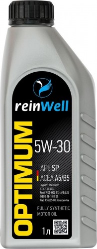 Масло моторное REINWELL 5W30 API SP, ACEA A5/B5   1 л синтетическое 4942