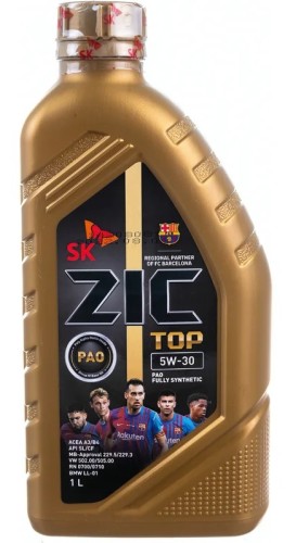 Масло моторное ZIC TOP 5W30  1 л 132681