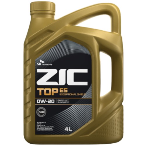 Масло моторное ZIC TOP ES 0W20 4 л 162045