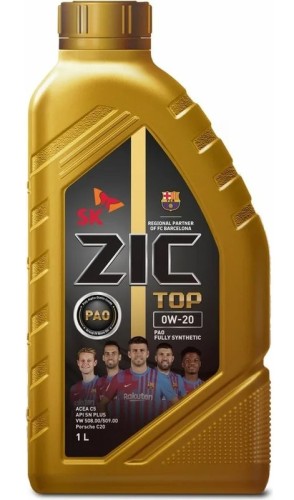 Масло моторное ZIC TOP LS 0W20 1 л 132679
