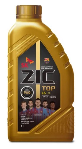 Масло моторное ZIC TOP LS 5W30  1 л 132612