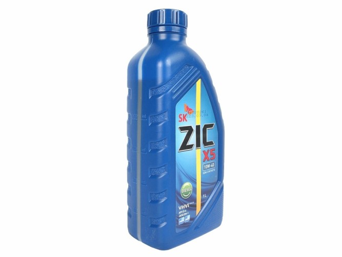 Масло моторное ZIC X5 DIESEL 10W40  1 л 132660 - изображение 2