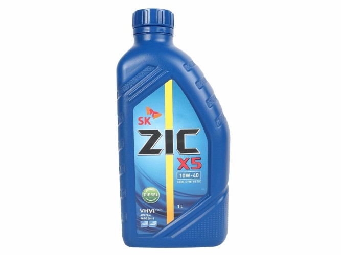 Масло моторное ZIC X5 DIESEL 10W40  1 л 132660